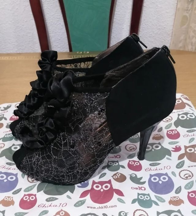 Tacones Negros