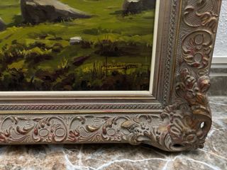 Cuadro paisaje montañoso