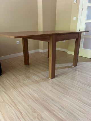 Mesa comedor madera - 6 sillas