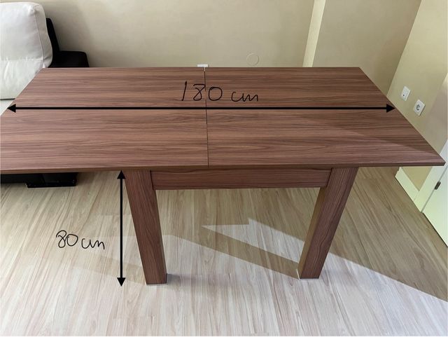 Mesa comedor madera - 6 sillas