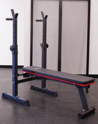 Banco Musculación c/soporte (COLOR BLANCO)