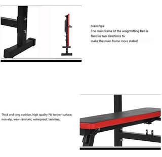 Banco Musculación c/soporte (COLOR BLANCO)