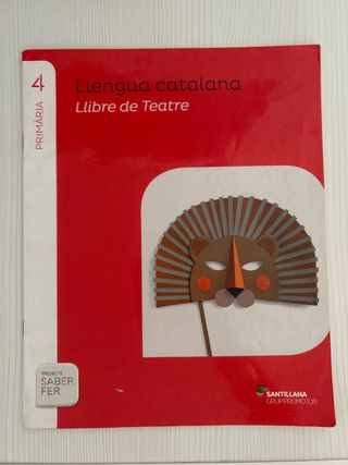 Llengua Catalana Llibre de Teatre 4t de Primaria