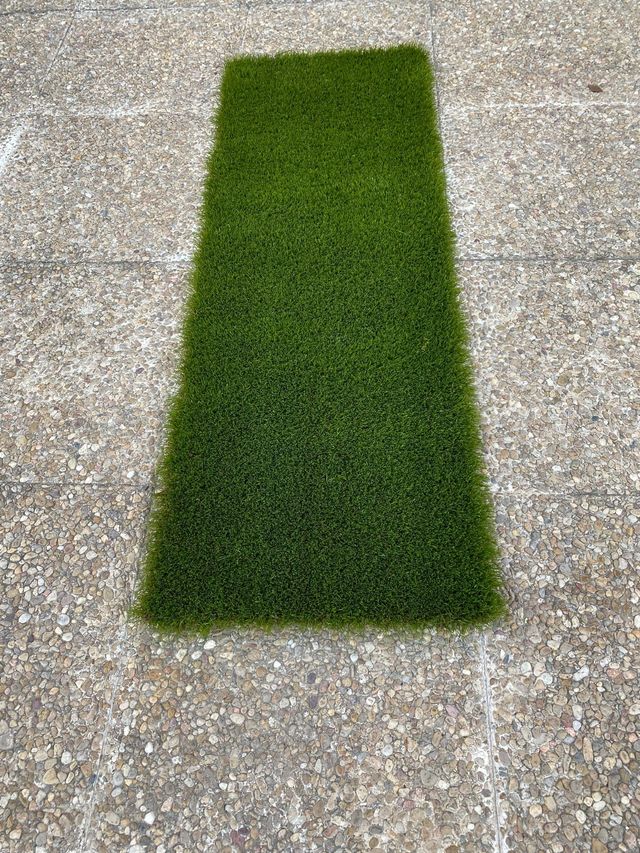 Nova relva artificial verde