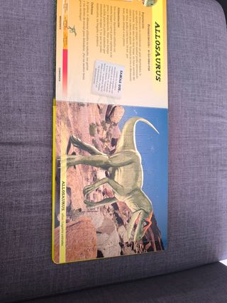 Dinosaurios Peligrosos libro puzzle
