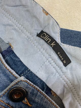 Jeans Super Slim Uomo Blu