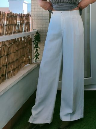 Pantalones pinza Zara S (talla 36)