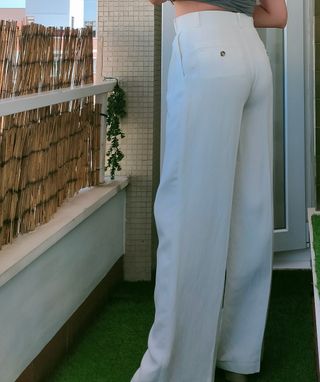 Pantalones pinza Zara S (talla 36)
