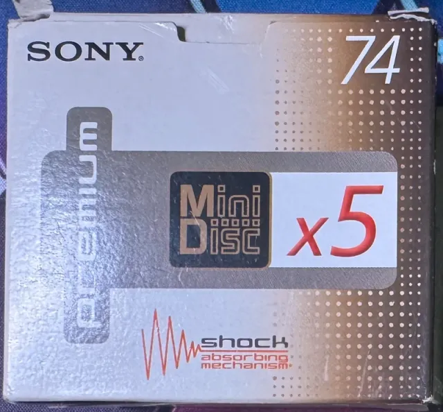 Sony MiniDisc 74 Premium - Nuovo