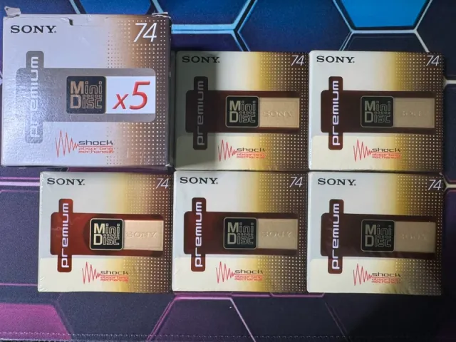Sony MiniDisc 74 Premium - Nuovo