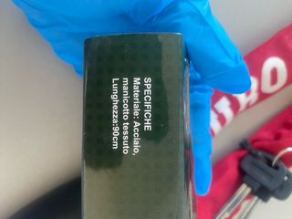Candado cadena Euro Blu antirrobo