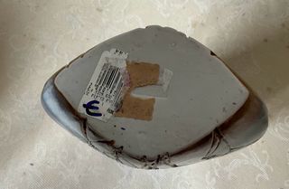 Vaso Ceramica Blu Dipinto a Mano