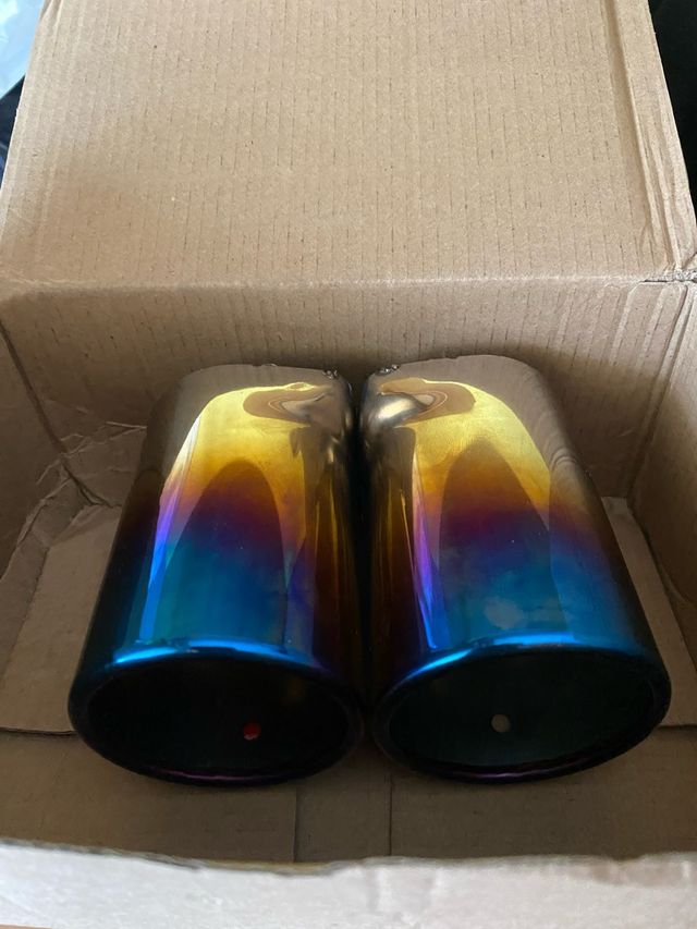 2 Colas escape | efecto arcoiris