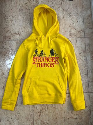Sudadera Stranger Things amarilla