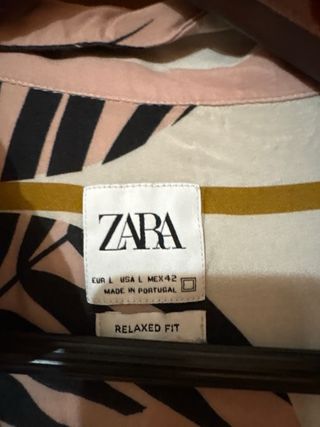Camisa hawaiana Zara - multicolor