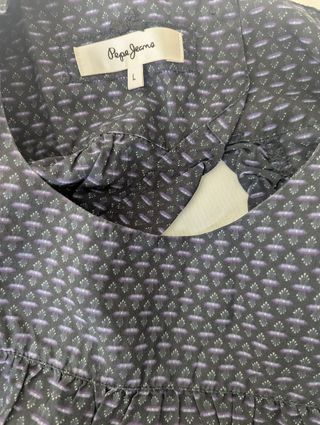 Blusa seda y algodón Pepe Jeans 