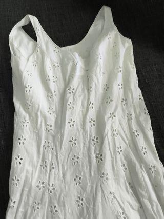 Vestido blanco El Corte Inglés - T40