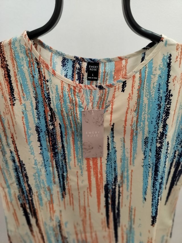 Maglia Emery Rose L - Beige & Blu