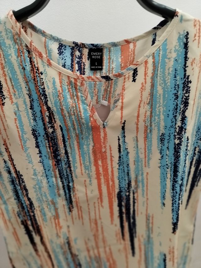 Maglia Emery Rose L - Beige & Blu