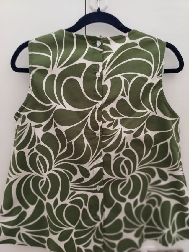 Top estivo verde oliva