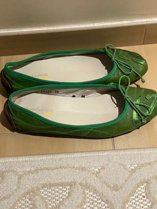 Ballerine Alberto Guardiani verdi 38