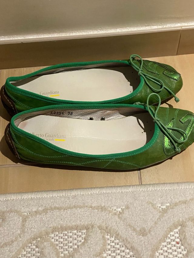 Ballerine Alberto Guardiani verdi 38