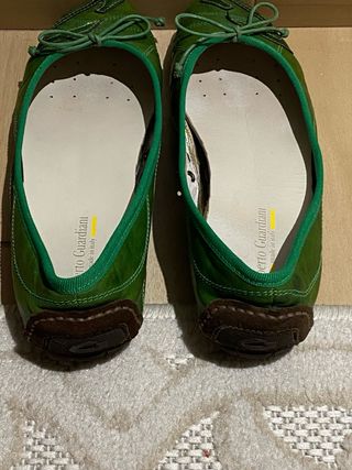 Ballerine Alberto Guardiani verdi 38