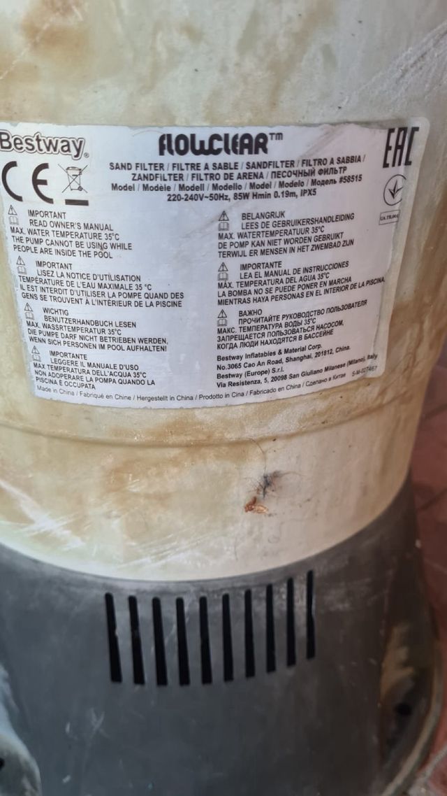 Depuradora arena Rollchar usada