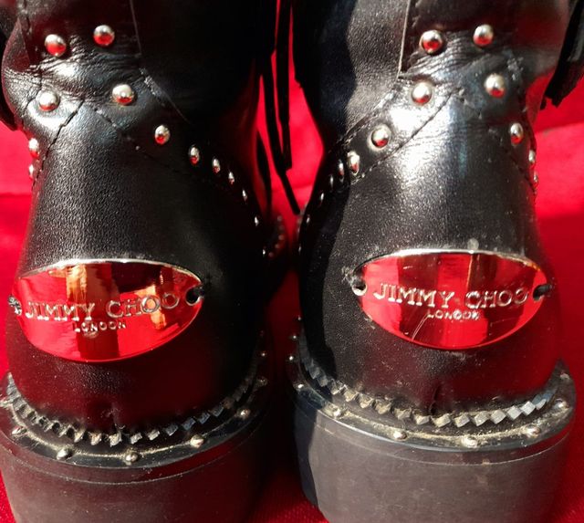 Botas militares negras