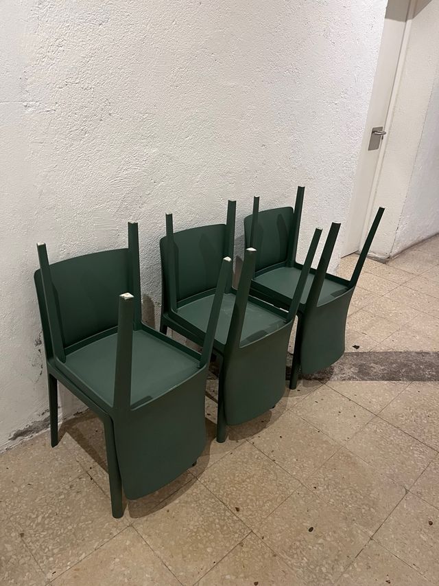 sillas Hay Elementaire verde Olive