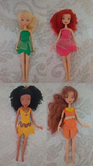 4 Muñecas hadas Tinkerbell
