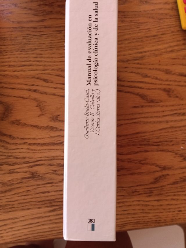Manual de evaluación en psicología clínica y de...