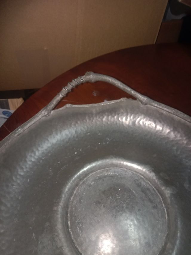 Centro de mesa Art Nouveau- Britania-Pewter 1860