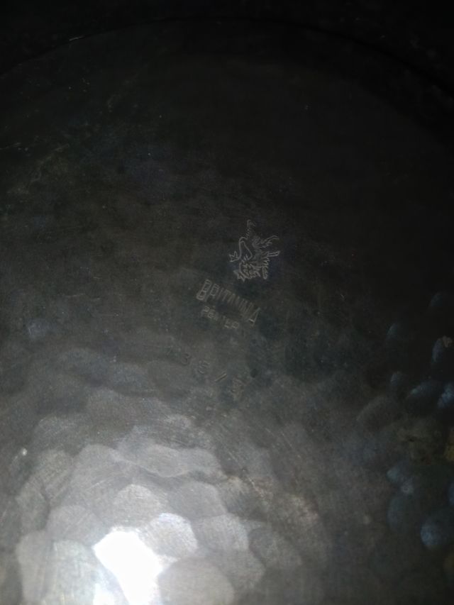 Centro de mesa Art Nouveau- Britania-Pewter 1860