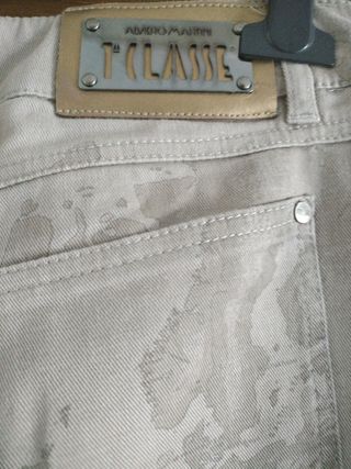 Jeans Prima Classe beige donna