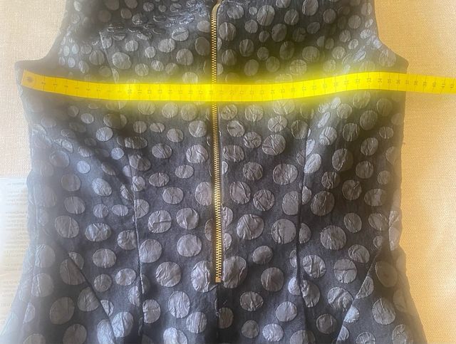 Vestido Rutzou XS - negro lunares