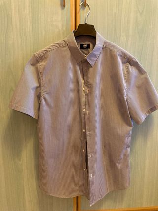 Camicia H&M Uomo Slim Fit a Righe