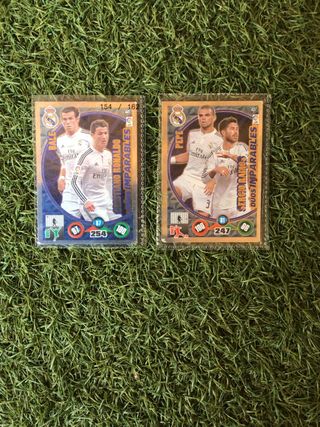 Cromos de fútbol Real Madrid