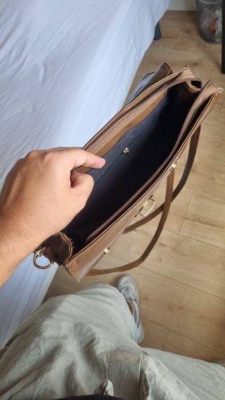 Cartera/Bolso marrón - Cuero sintético - sin usar