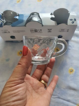 6 Tazzine caffè Ma Maison vetro