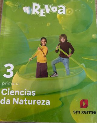 libro texto Revoa ciencias da natureza 3 primaria