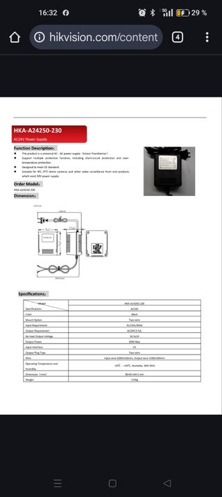 Fuentes de alimentación  24V 2.5A