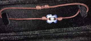 Pulsera Tous azul y marrón