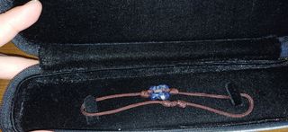 Pulsera Tous azul y marrón