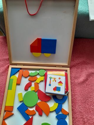 Juegos educativos infantiles de madera