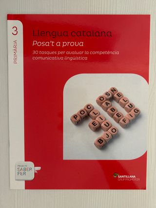Llengua Catalana Posa’t a Prova 3r Primaria