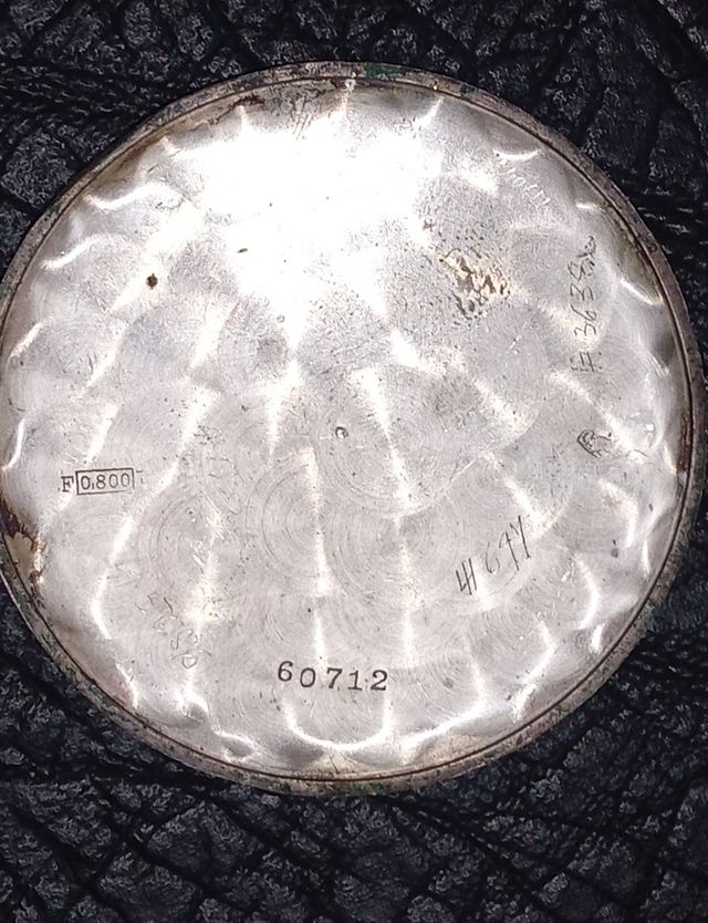 Reloj de Bolsillo plata SERGINES Antiguo