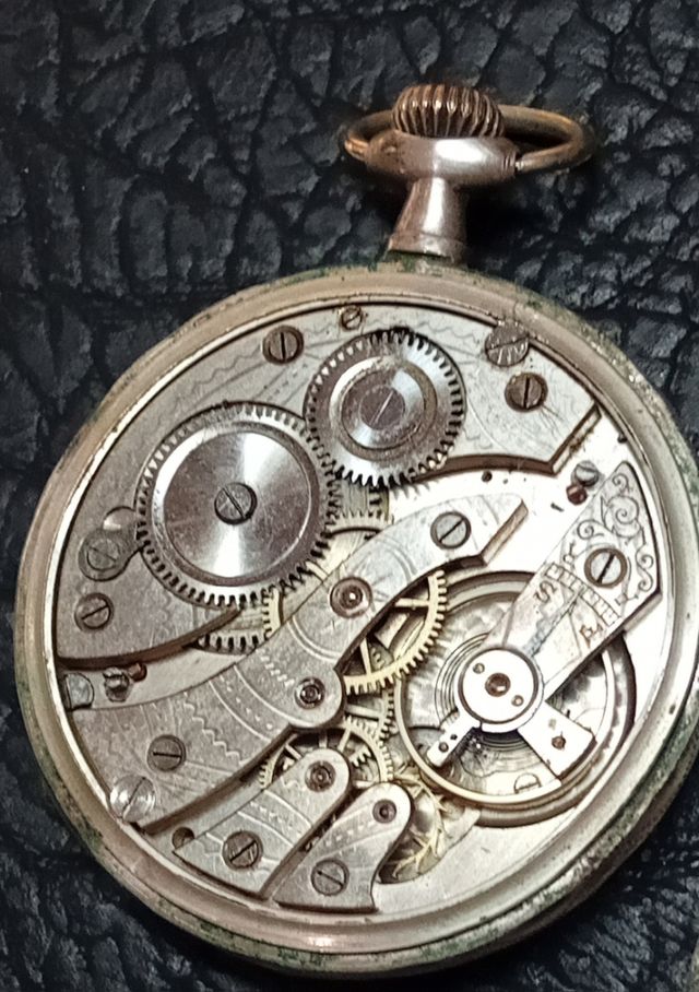 Reloj de Bolsillo plata SERGINES Antiguo