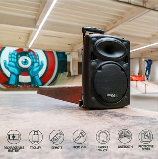 Altavoz Bluetooth Portátil Ibiza 15" 800W