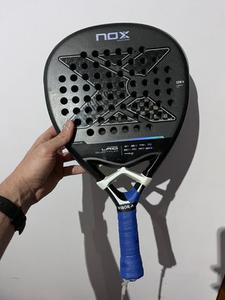 Pala pádel NOX Leo Augsburger 12K